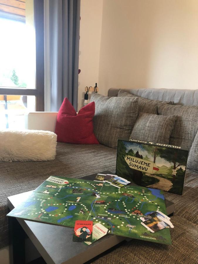 Apartman S Vyhledem Na Jezerni Stenu Železná Ruda Kültér fotó